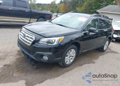 2017 Subaru Outback 2.5I Premium z USA, uszkodzony, nr VIN 4S4BSAFC1H3375475